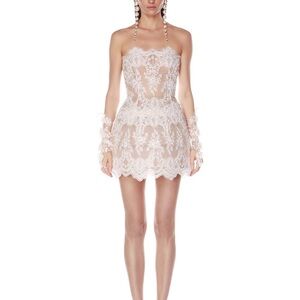 Bronx and Banco Maraya Lace Dress in White